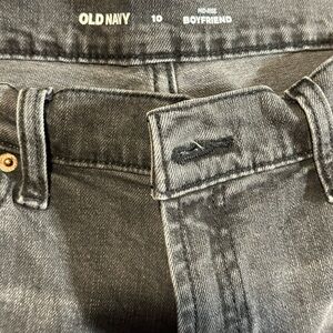 Old Navy Gray Boyfriend Jeans for women